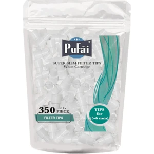 Süper Slim Sigara Filtresi Beyaz Kartüş Adaptör 6 Mm 5 Mm Dönüştürür 350 Adet