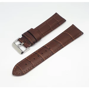 Marka Kahverengi Croco Hakiki Deri Saat Kordonu 22 mm