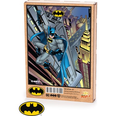 King Of Puzzle Batman - Batman Climbing To Building Ahşap Fiyatı