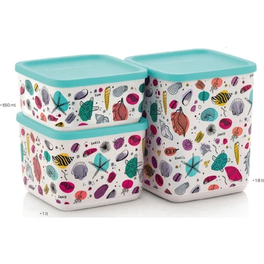 Tupperware Kübik Set Deniztemalı Fiyatı - Taksit Seçenekleri