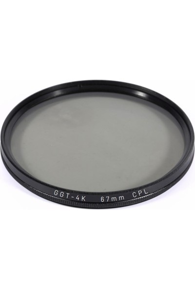 Ggt Canon 10-18MM Is Stm Lens Için 67MM Cpl Polarize Filtre