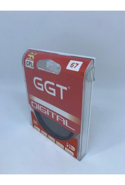 Ggt Canon 18-135MM Lens Için 67MM Cpl Polarize Filtre