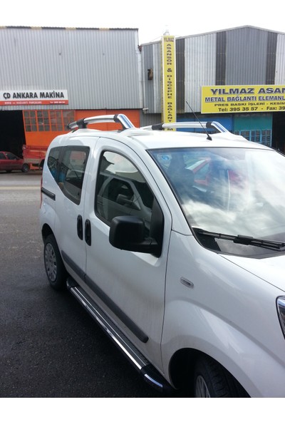 Yavuz Otomotiv Fiat Fiorino Yan Basamak Alüminyum-Krom Paslanmaz
