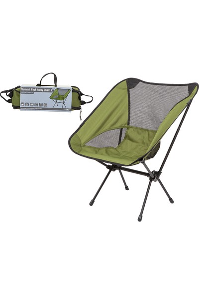 Summit Ultra Hafif Sandalye Ultralight Pack Away Slate Green Green