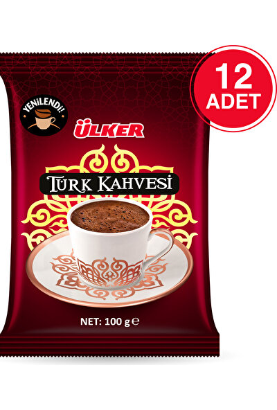 Ülker Türk Kahvesi 100 gr x 12 Adet