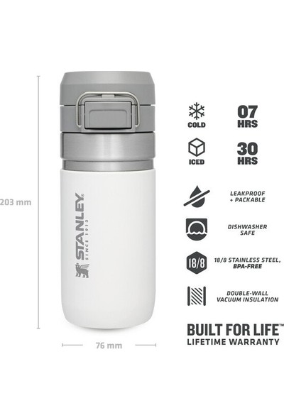 Stanley The Quick Flip Paslanmaz Çelik Termos Bardak 0.47 LT