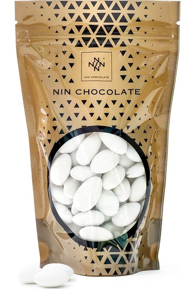 Nin Chocolate Beyaz Badem Şekeri Draje 150 gr