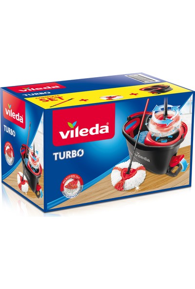 Vileda Turbo 2in1 Pedallı Temizlik Seti