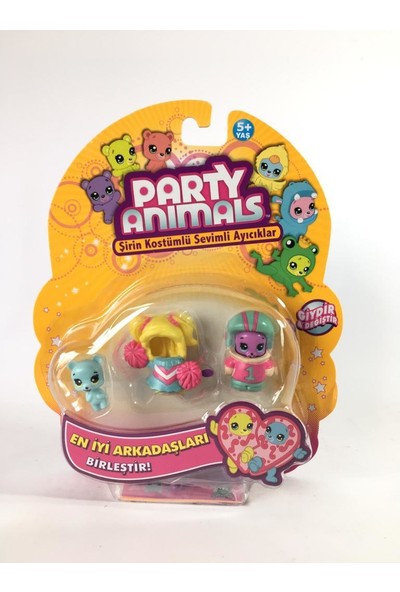 Party Animals 2'li Figür Set - 60725