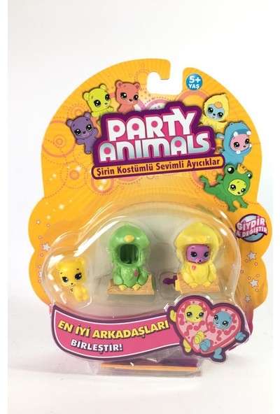 Party Animals 2'li Figür Set - 60725