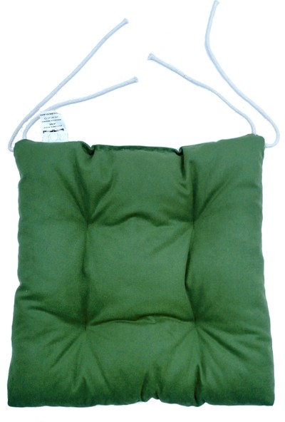 Mutfakta Moda Yeşil Bahar Serisi 4 Lü Sandalye Minderi
