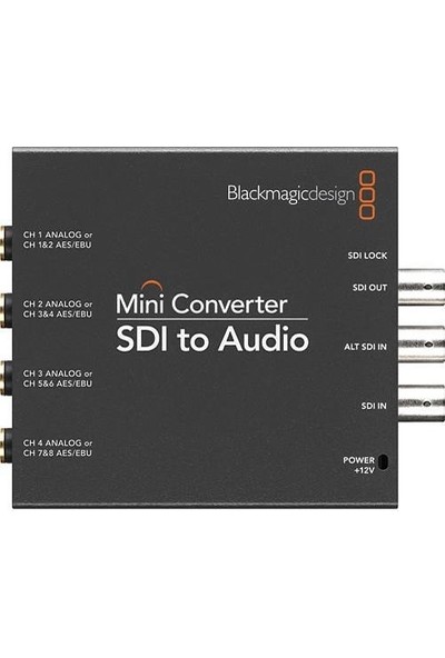 Blackmagic Mini Converter - Sdı To Audio
