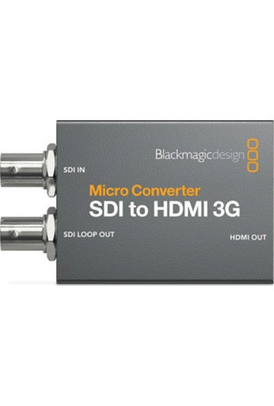 Blackmagic Micro Converter Sdı To HDMI 3g