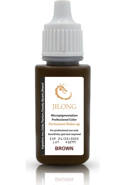 Jilong Kalıcı Makyaj Pigmenti Brown 25 ml