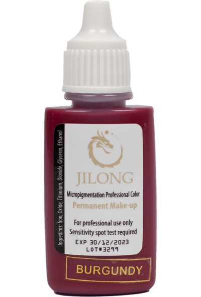 Jilong Kalıcı Makyaj Pigmenti Burgundy 17 ml