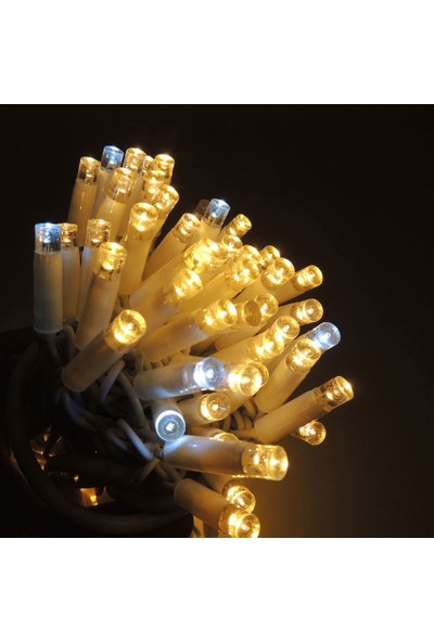 Sunlight Dış Mekan LED Aydınlatma 10M Ağaç Işığı 100L Gün Işığı Beyaz Flaş Çakar