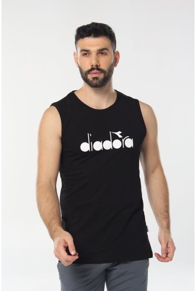 Diadora Therm Erkek Siyah Kolsuz T-Shirt - 1ATL01-SİYAH