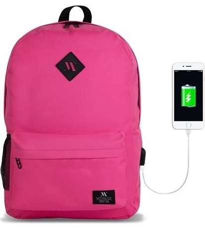 My Valice Smart Bag Specta USB Şarj Girişli Akıllı Sırt Çantası Siyah görsel 2