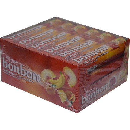 Bonbon Karışık Meyve Aromalı Şeker 648 gr x 18'li
