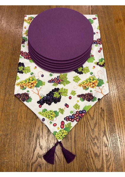 Üzüm Desen Runner Supla Takım fırsatları