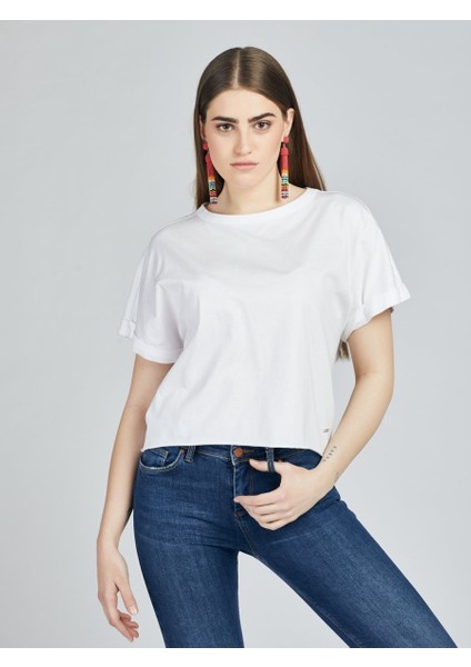 2027434 Kadın Kısa Kol T-Shirt
