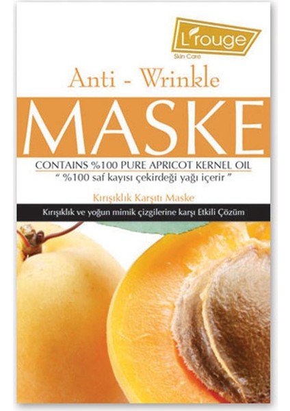 Anti-Wrinkle Maske -  ve Yoğun Mimik Çizgilerine Karşı  Çözüm