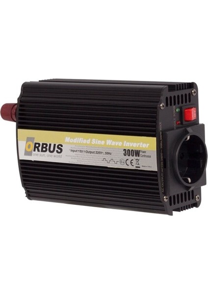 Orbus 12V 300W Modifiye Sinüs Inverter