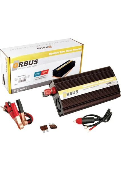 Orbus 12V 600W Modifiye Sinüs Inverter