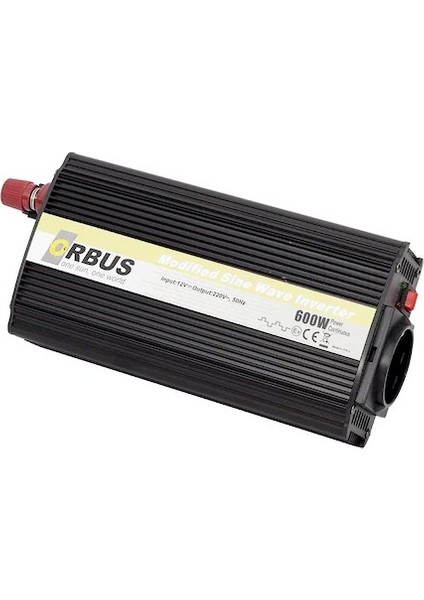 Orbus 12V 600W Modifiye Sinüs Inverter