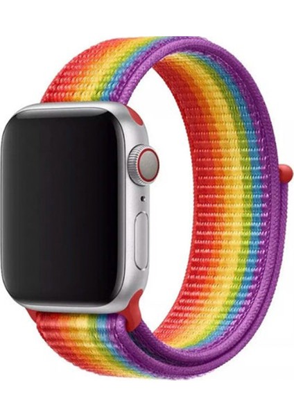 Apple Watch 42MM Uyumlu Saat Kayışı Hasır Örme Kordon Molored