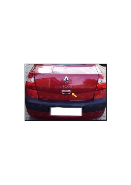 Ebal Oto Renault Megane 2 Sedan Krom Bagaj Açma 2004-2010 P. Çelik