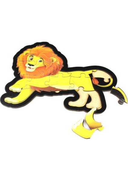 Aslan Ahşap Puzzle
