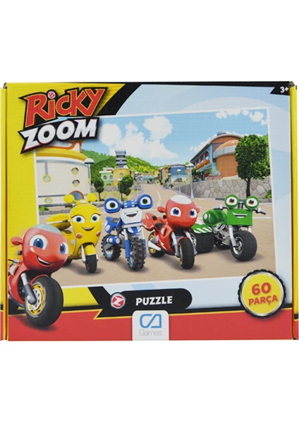 Ca Games Ricky Zoom 60 Parça Puzzle (Ca Games)