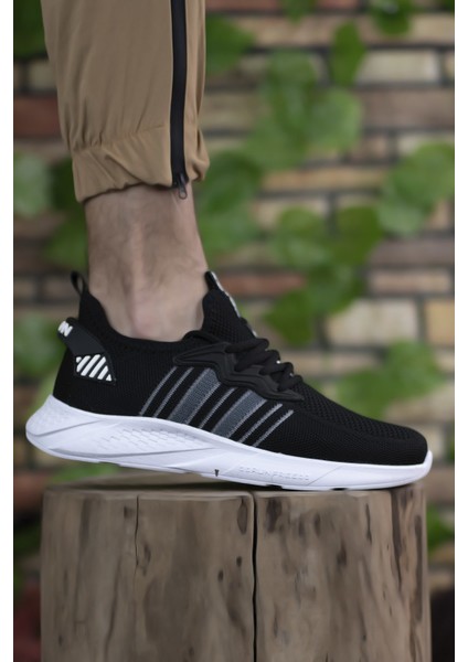 Siyah Beyaz Sneaker 0012375