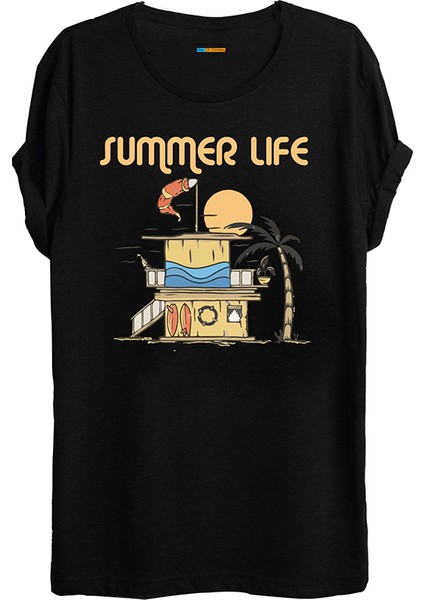 Temalı Baskılı T-Shirt-B
