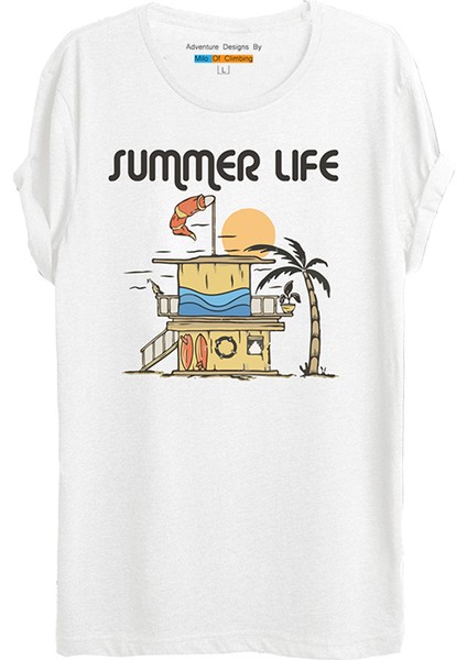 Temalı Baskılı T-Shirt-B