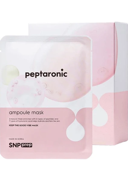 Prep Peptaronic Hyaluronic Maske 1 Adet