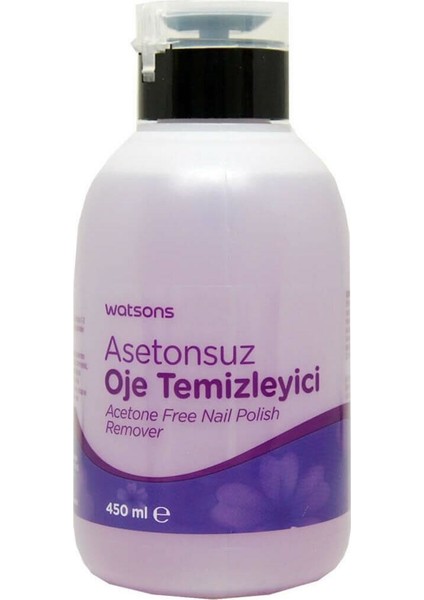 Pompalı Asetonsuz Oje Çıkarıcı 450 ml