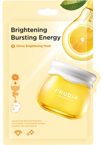 Citrus Yüz Maskesi Aydınlatıcı 1 Adet