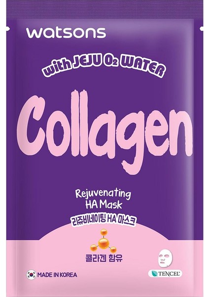 Collagen Ha Kağıt Maske Yenileyici 1 Adet