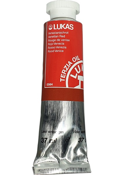 Terzia Oil Kadmium Kırmızıı 37 ml Yağlı Boya LT37 0564
