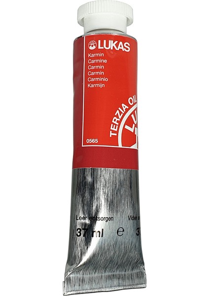 Terzia Oil Carmine Kırmızı 37 ml Yağlı Boya LT37 0565