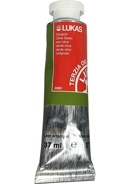 Terzia Oil Olive Green 37 ml Yağlı Boya LT37 0583