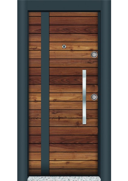 MN-1107 Mono Modern - Lux Çelik Kapı