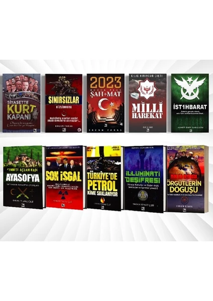 Hazine Seti - 10 Kitap Takım - Hakan Yılmaz Çebi