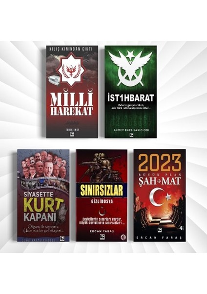 Perde Arkası Seti - 5 Kitap Takım - Şevki Karabekiroğlu