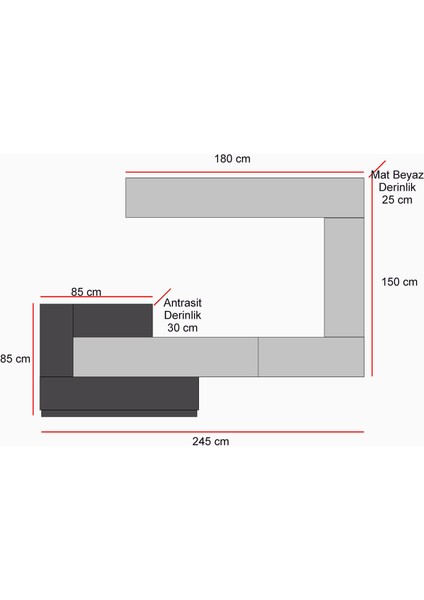 Lower Özel Tasarım Tv Ünitesi fiyatları