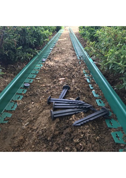 Plastik Çim Sınırlayıcı Düz Yapıda 25 mt Yeşil modelleri