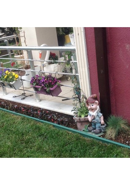 Plastik Çim Sınırlayıcı Düz Yapıda 25 mt Yeşil fırsatları