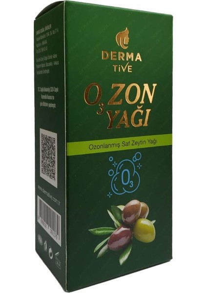 Derma Tive Ozonlanmış Saf Zeytinyağı 50 ml